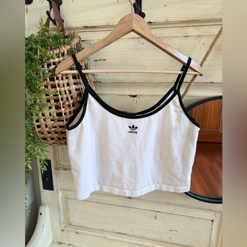 Adidas cropped tank